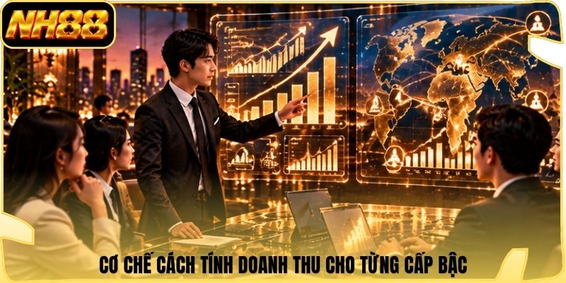 Cơ chế cách tính doanh thu cho từng cấp bậc