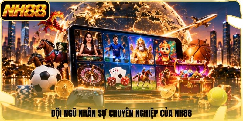 Đội ngũ nhân sự chuyên nghiệp của NH88