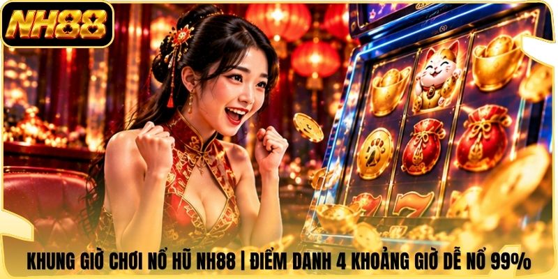 Khung Giờ Chơi Nổ Hũ NH88 | Điểm Danh 4 Khoảng Giờ Dễ Nổ 99%