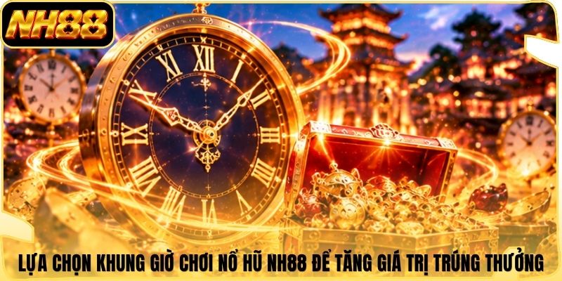 Lựa chọn khung giờ chơi nổ hũ NH88 để tăng giá trị trúng thưởng