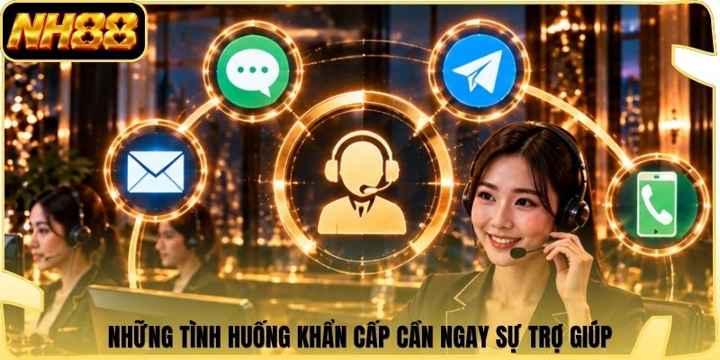 Những tình huống khẩn cấp cần ngay sự trợ giúp