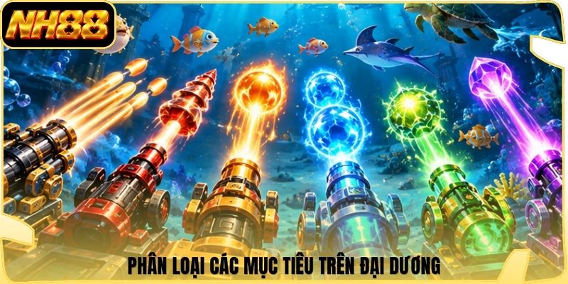 Phân loại các mục tiêu trên đại dương