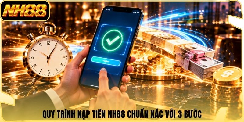 Quy trình nạp tiền NH88 chuẩn xác với 3 bước