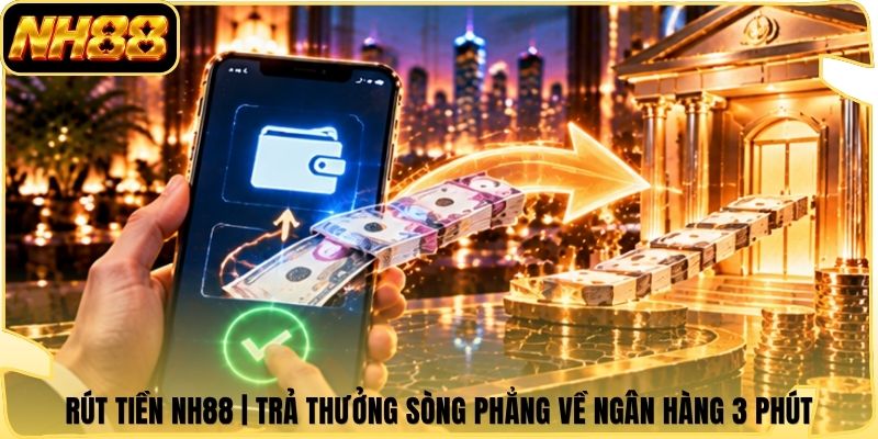Rút Tiền NH88 | Trả Thưởng Sòng Phẳng Về Ngân Hàng 3 Phút
