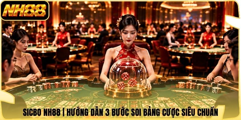 Sicbo NH88 | Hướng Dẫn 3 Bước Soi Bảng Cược Siêu Chuẩn