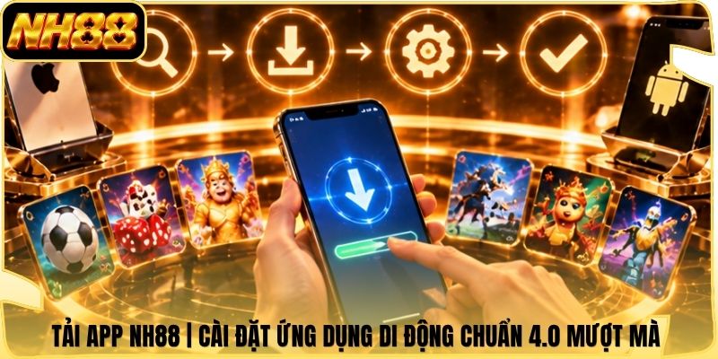 Tải App NH88 | Cài Đặt Ứng Dụng Di Động Chuẩn 4.0 Mượt Mà 
