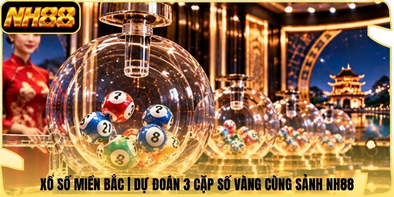Xổ Số Miền Bắc | Dự Đoán 3 Cặp Số Vàng Cùng Sảnh NH88